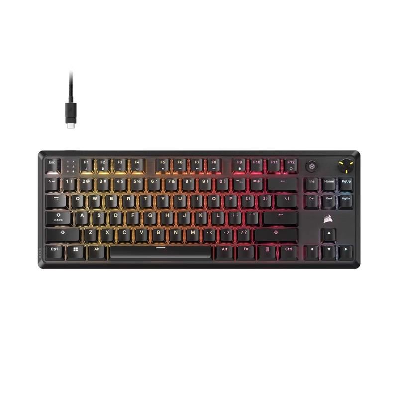 Teclado gamer CORSAIR K70 CORE TKL RGB USB