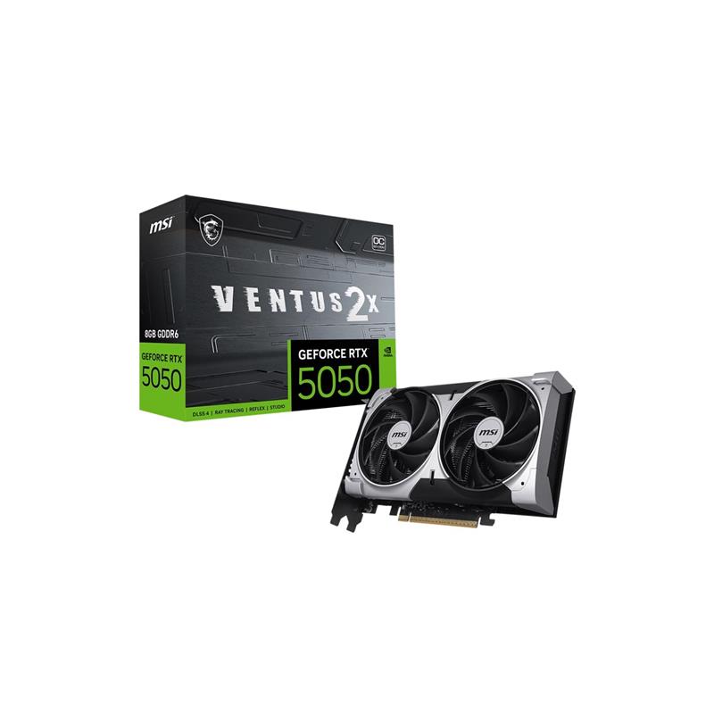 Placa de Video MSI NVIDIA Geforce RTX 5050 8G VENTUS 2X O