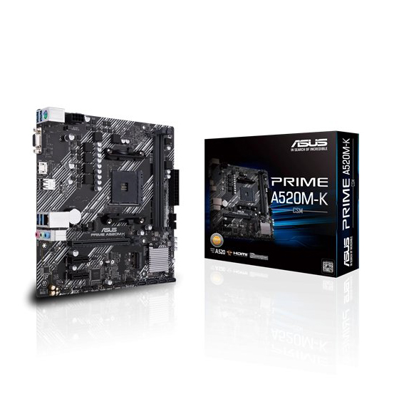 Motherboard ASUS PRIME A520M-K/CSM AM4 DDR4