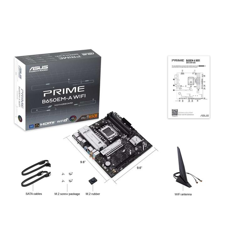 Motherboard ASUS PRIME B650EM-A WIFI AM5 DDR5