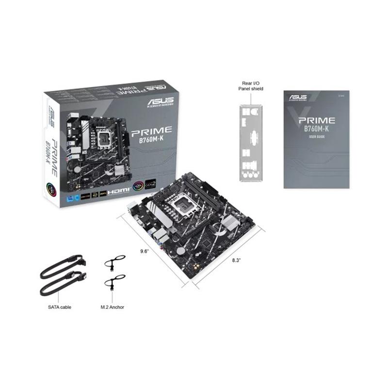 Motherboard ASUS PRIME B760M-K LGA 1700 DDR5