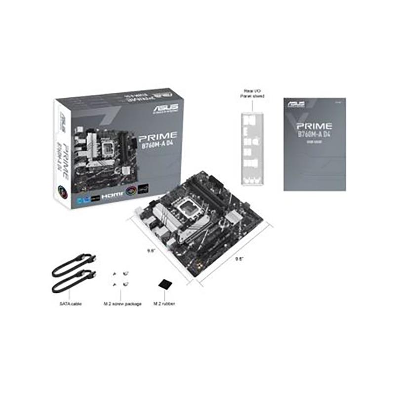 Motherboard ASUS PRIME B760M-A D4-CSM LGA1700 DDR4