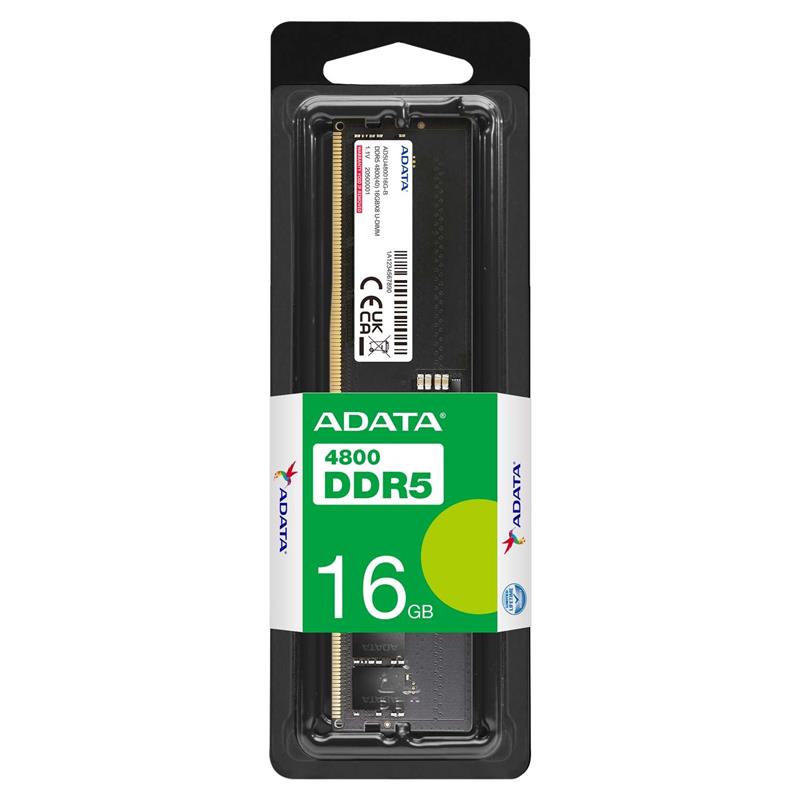 Memoria Ram UDIMM ADATA 16GB DDR5 4800MHz CL40 1.1V