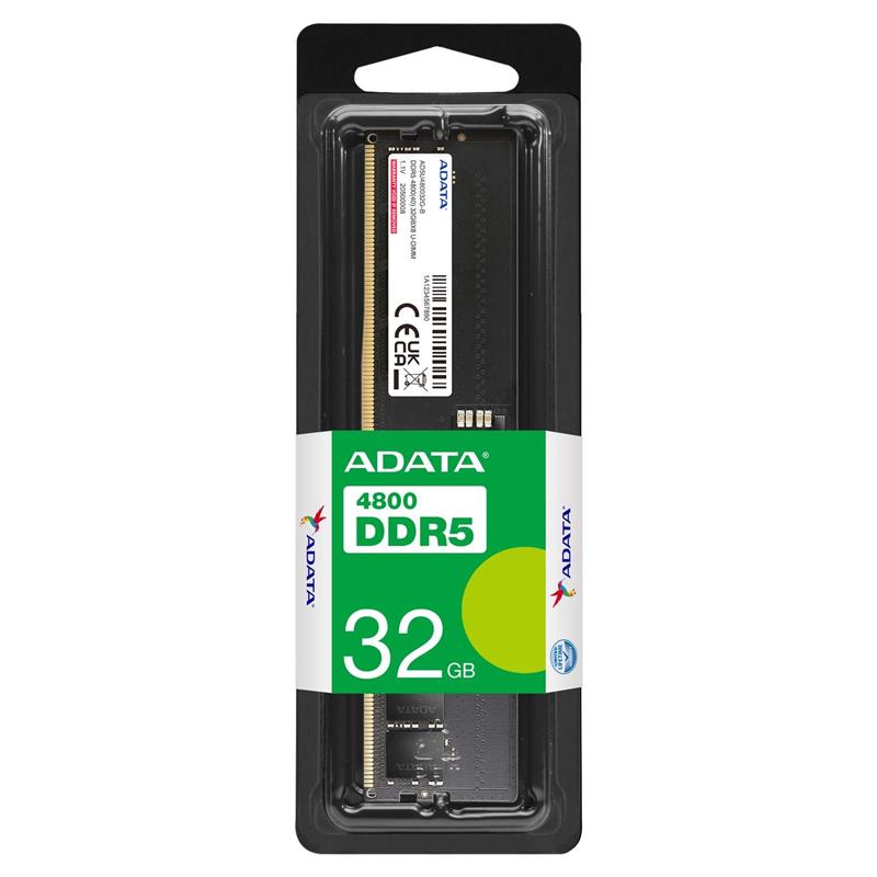 Memoria Ram UDIMM ADATA 32GB DDR5 4800MHz CL40 1.1V