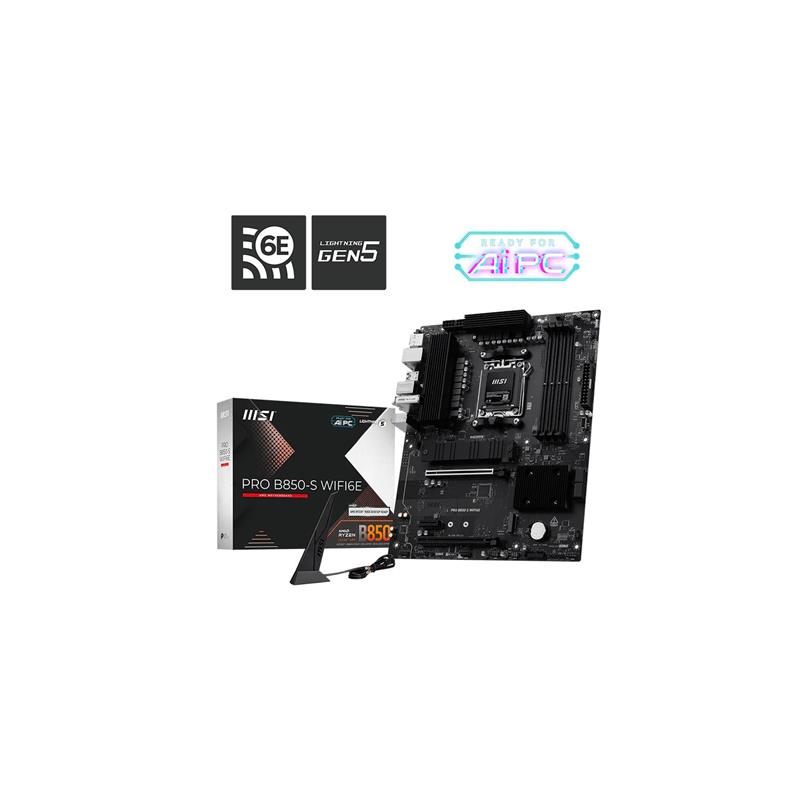 Motherboard MSI PRO B850-S WIFI6E AM5 DDR5