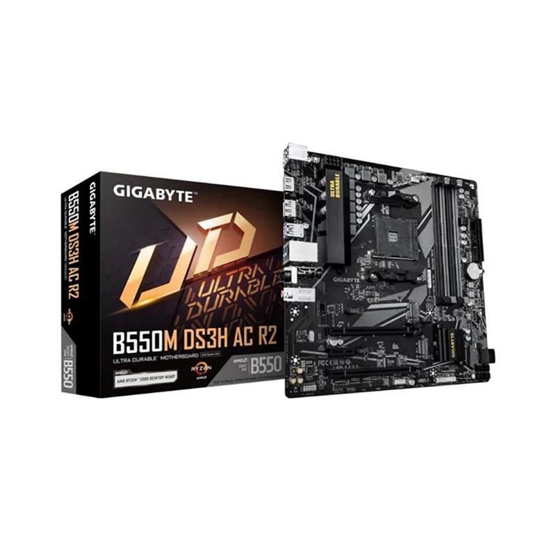Motherboard GIGABYTE B550M DS3H AC R2 AM4 DDR4