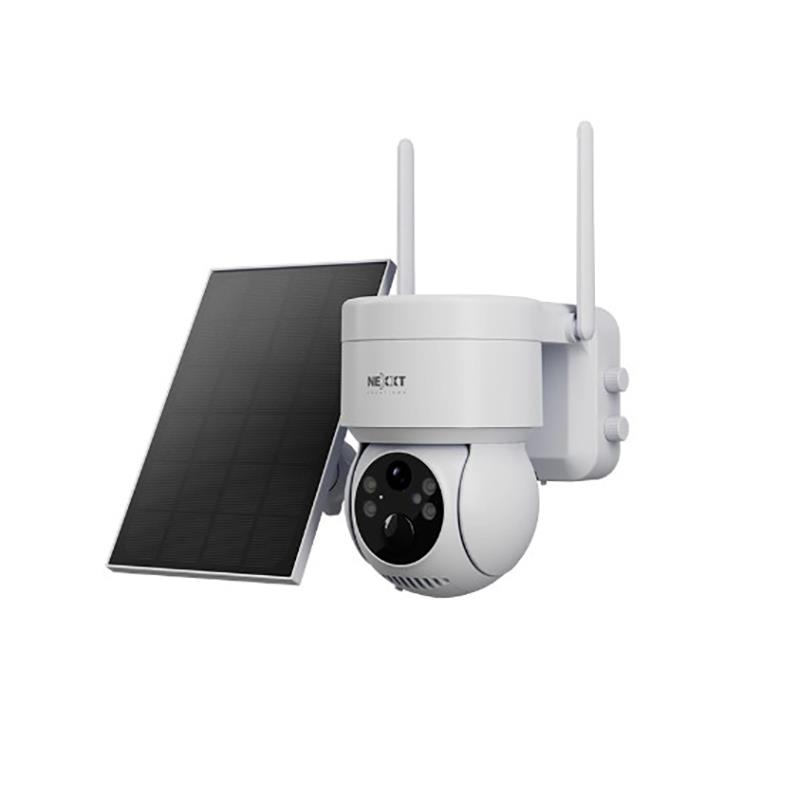 Camara Nexxt  int PTZ con panel solar Wi-Fi para exter