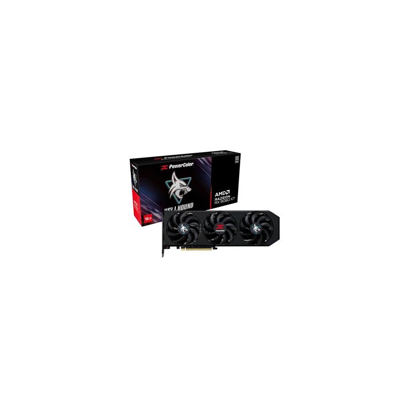 Placa de Video Powercolor Hellhound AMD Radeon RX 9060 XT 16GB GDDR6