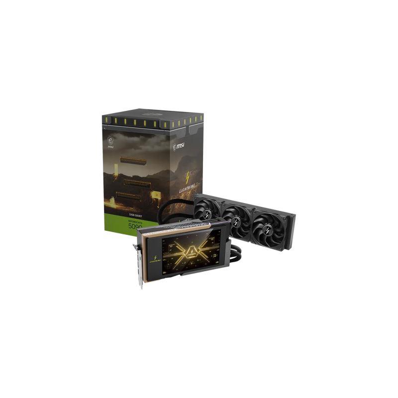 Placa de Video MSI NVIDIA Geforce RTX RTX 5090 32G LIGHTNING Z