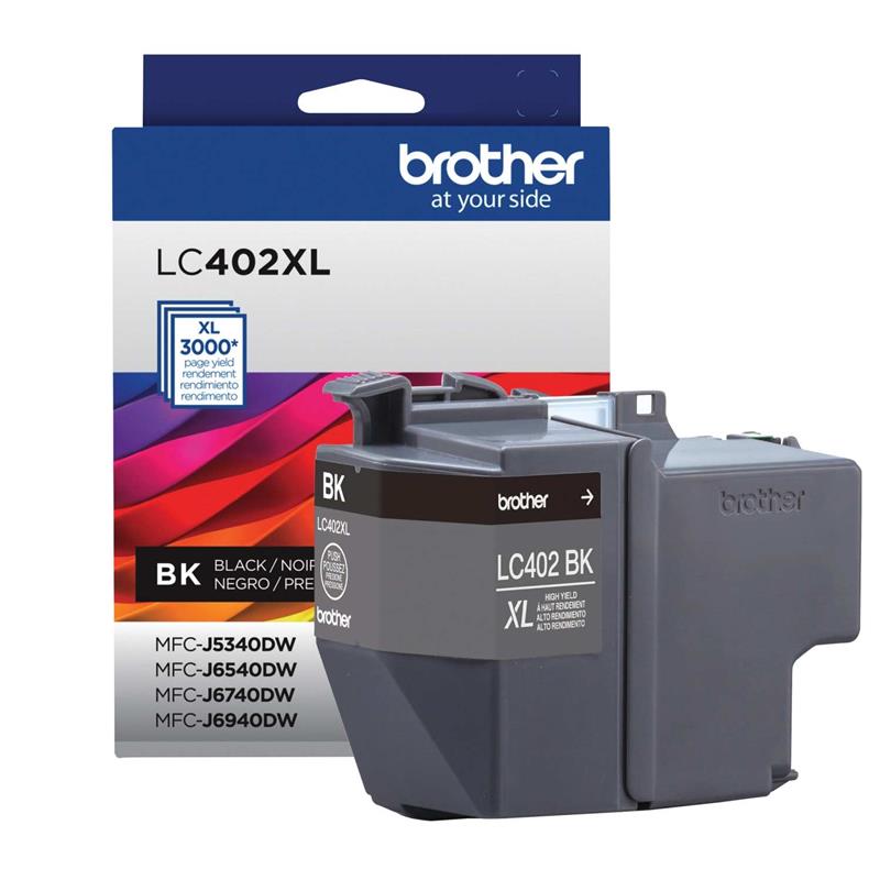 Cartucho de Tinta Brother LC402XLBK Negro