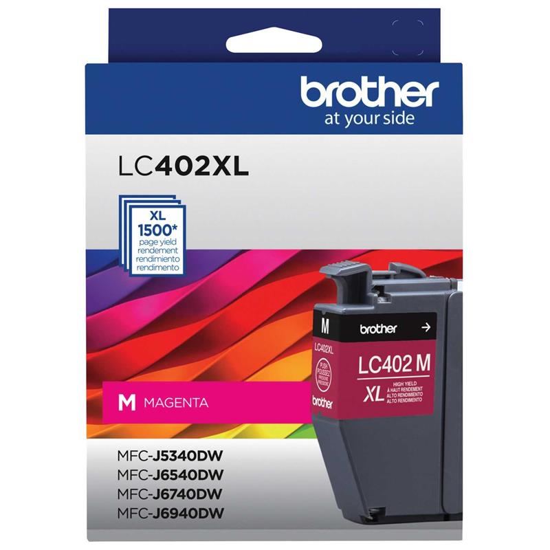 Cartucho de Tinta Brother LC402XLM Magenta