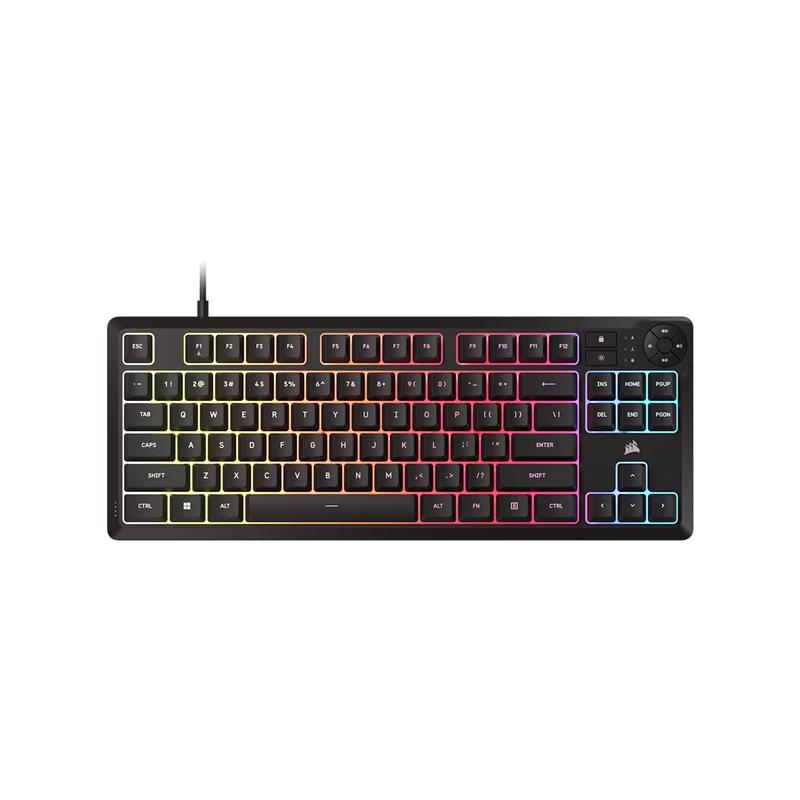 Teclado gamer CORSAIR K55 Core TKL RGB cableado