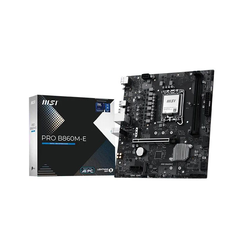 Motherboard MSI PRO B860M-E  LGA 1851 DDR5