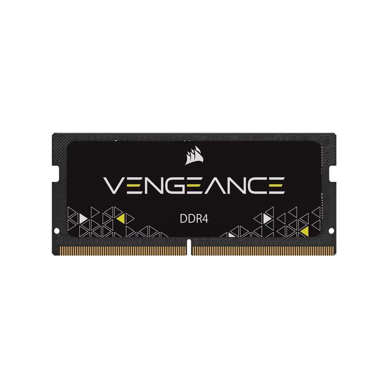 Memoria Ram SODIMM CORSAIR VENGEANCE 8GB DDR4 3200MHz CL22 1.20V Single Negro