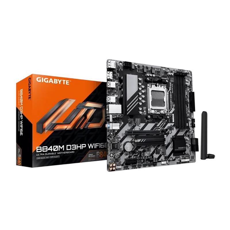 Motherboard GIGABYTE B840M D3HP WIFI6E AM5 DDR5
