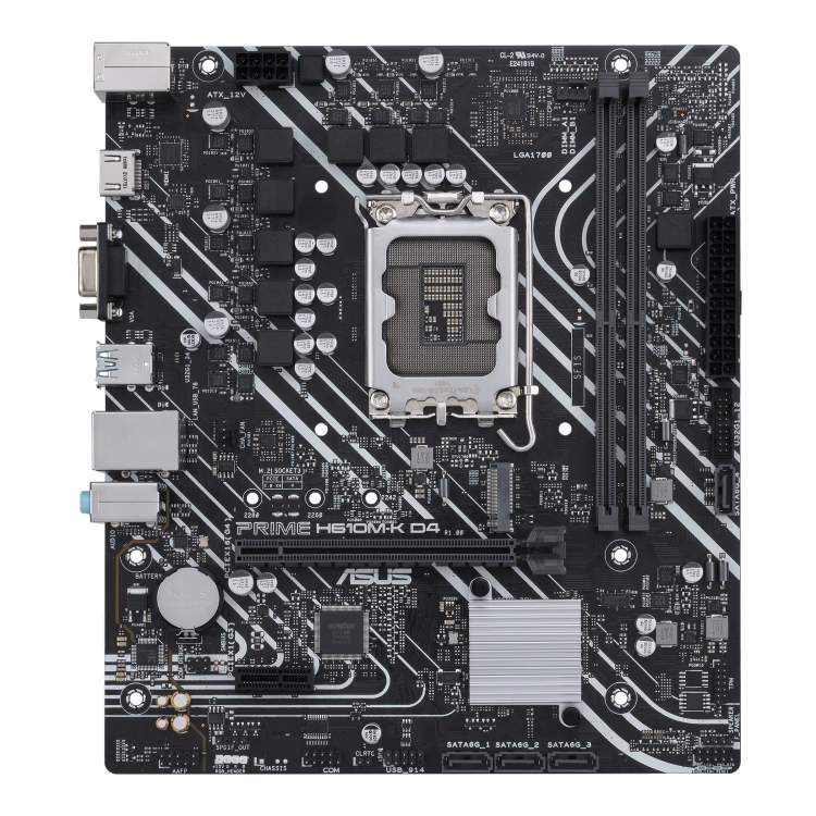 Motherboard ASUS PRIME H610M-K D4 CSM LGA 1700 DDR