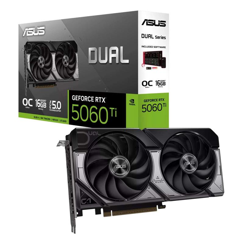 Placa de Video ASUS NVIDIA GeForce DUAL RTX5060TI