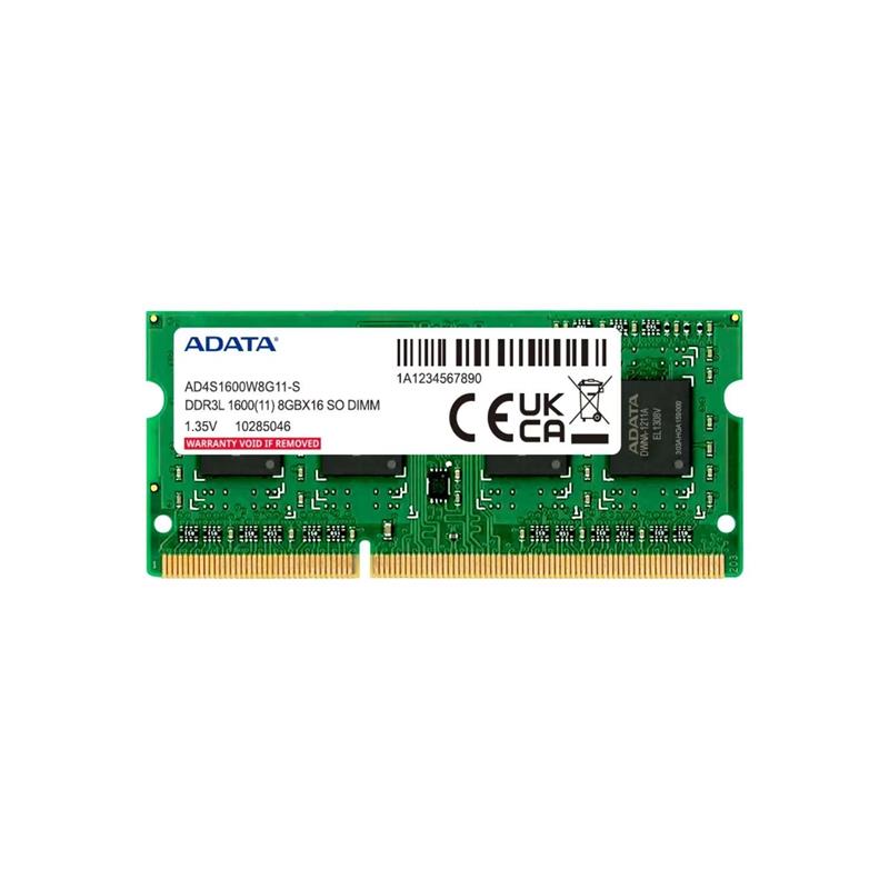 Memoria Ram SODIMM ADATA 8GB DDR3L 1600MHz CL11 1.