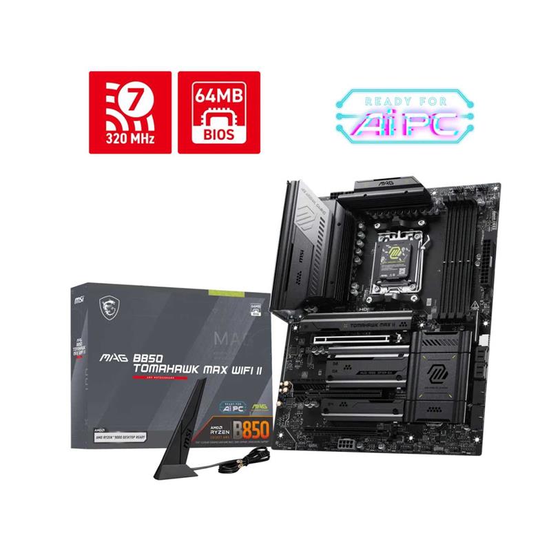 Motherboard MSI MAG B850 TOMAHAWK MAX WIFI II AM5