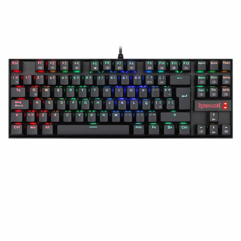 Teclado Redragon Kumara K552 RGB Negro