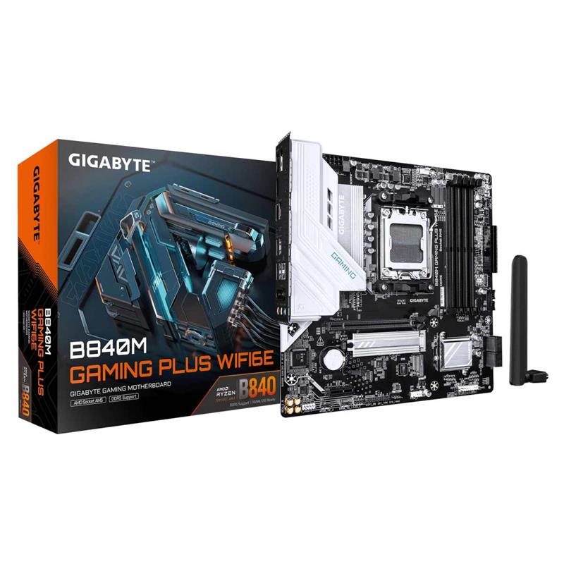 Motherboard GIGABYTE B840M GAMING PLUS WIFI6E AM5 DDR5