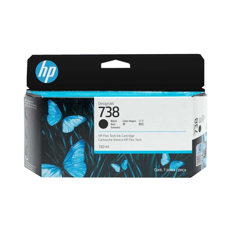Cartucho de Tinta  Plotter HP 738 Negro