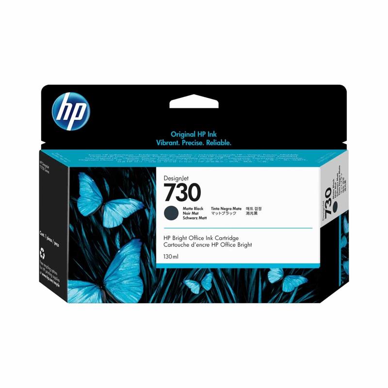 Cartucho de Tinta  Plotter HP  730 Negro Mate