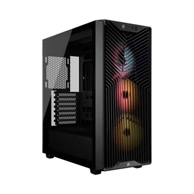 Gabinete CORSAIR 3200D RS ARGB Mid-Tower Performance Case Humo