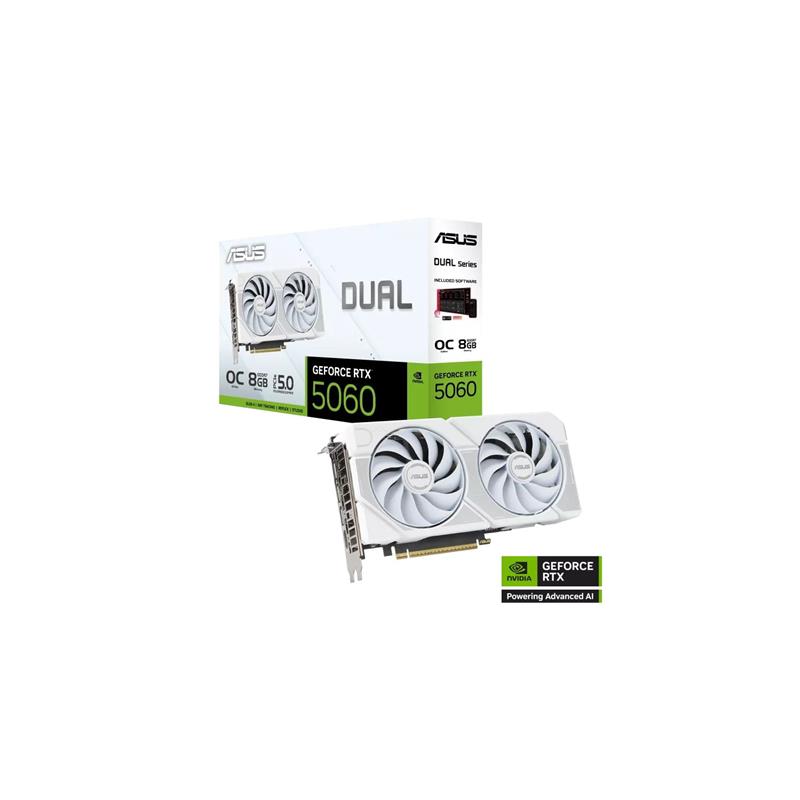 Placa de Video ASUS NVIDIA GeForce DUAL RTX5060 O8