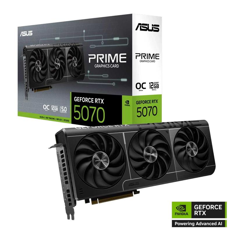 Placa de Video ASUS NVIDIA GeForce PRIME RTX5070 O