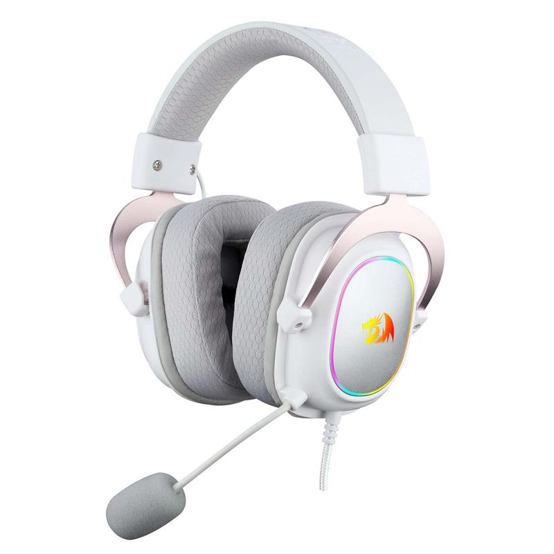 Auricular Redragon Zeus X RGB Blanco