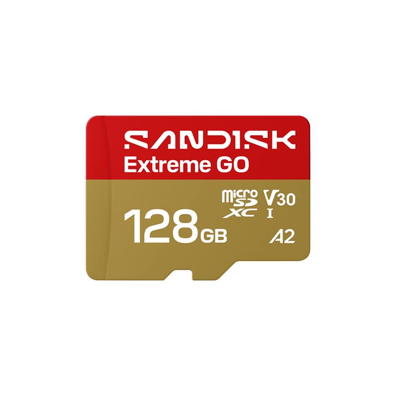 Tarjeta de Memoria SanDisk Extreme GO microSDXC 128GB UHS-I U3 V30 A2 240MB/s