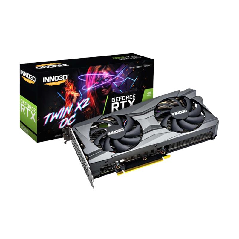Placa de Video Inno3D GeForce RTX 3060 Twin X2 12G