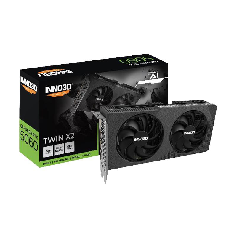 Placa de Video Inno3D GeForce RTX 5060 Twin X2 8GB
