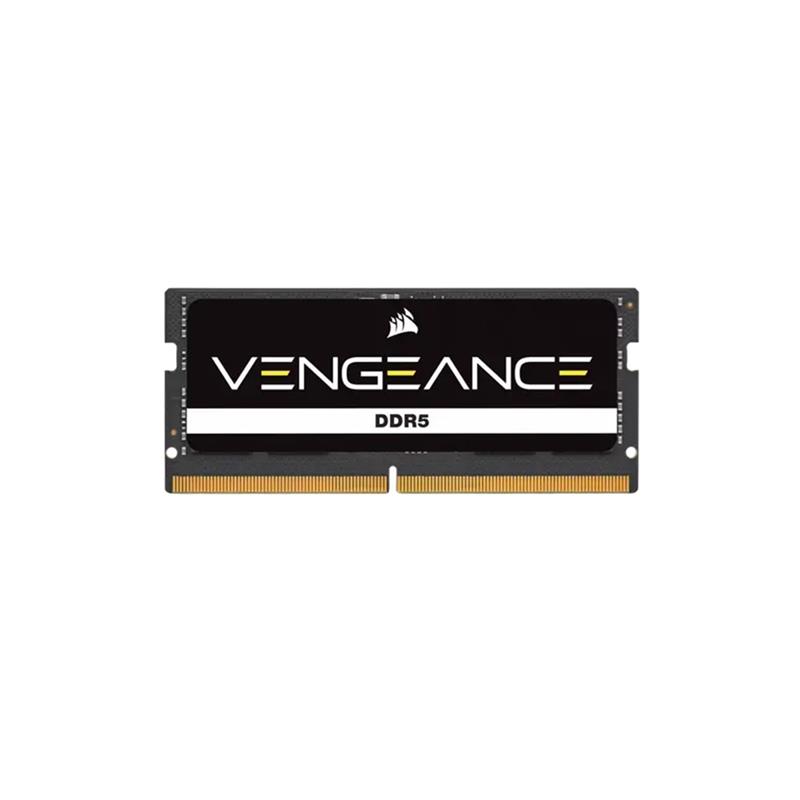 Memoria Ram SODIMM CORSAIR VENGEANCE 16GB DDR5 5600MHz CL48 1.1V Single Negro