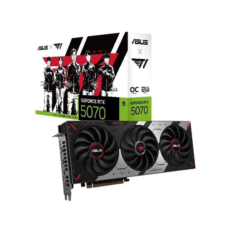 Placa de Video ASUS NVIDIA GeForce T1 RTX5070 O12G