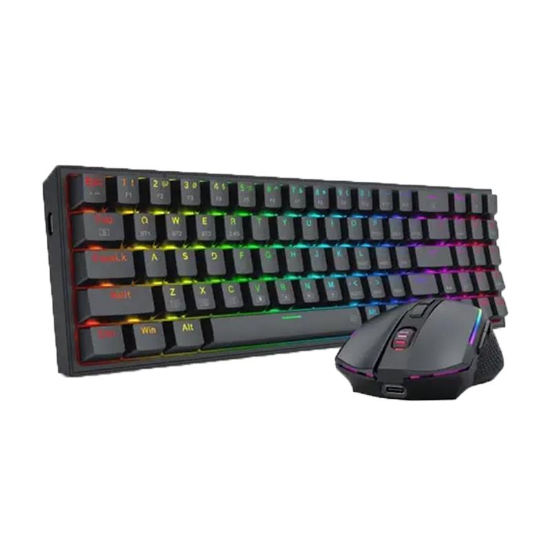 Combo Teclado y Mouse Inalámbrico Redrago S136