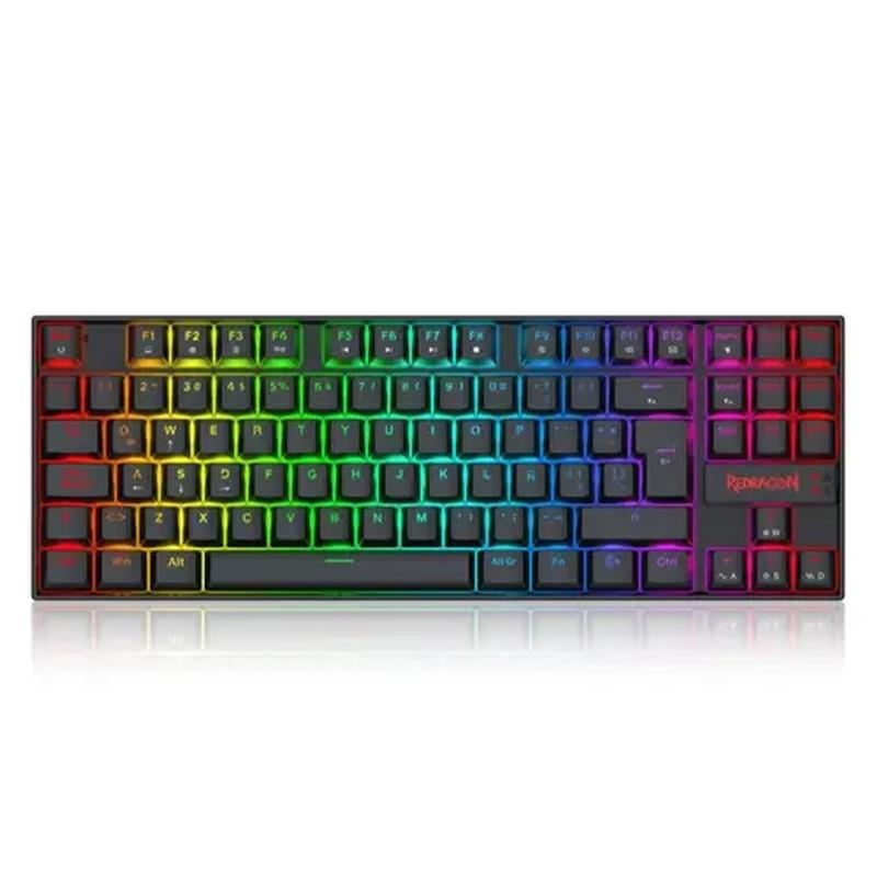 Teclado Redragon Kumara K552 RBN Magnético Negro