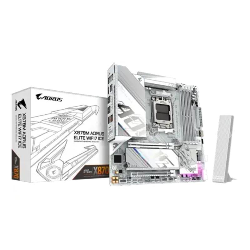 Motherboard GIGABYTE X870M AORUS ELITE WIFI7 ICE AM5 DDR5