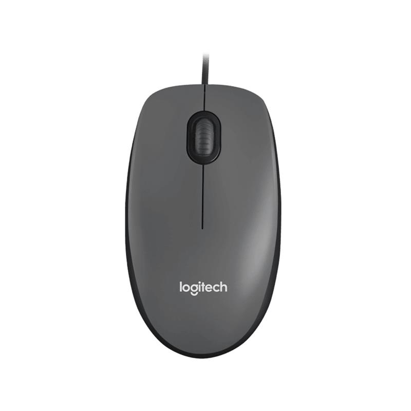 Mouse c/Cable LOGITECH M100 Negro