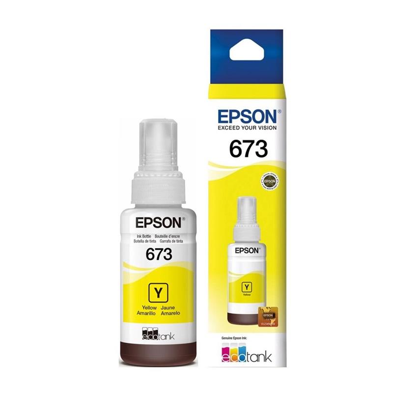 Botella de Tinta Epson 673 Amarilla