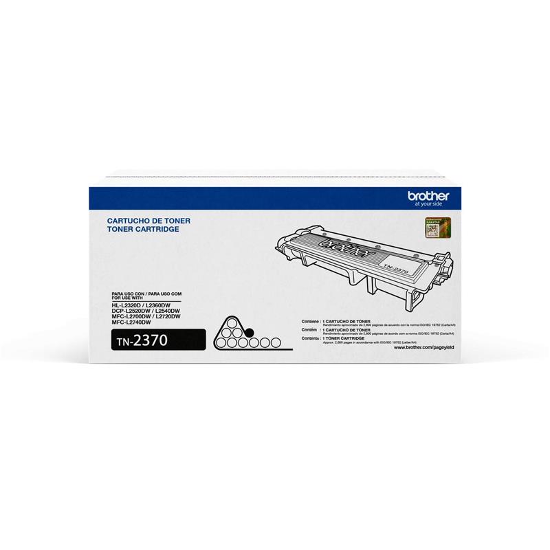 Tóner Brother TN-2370 Negro