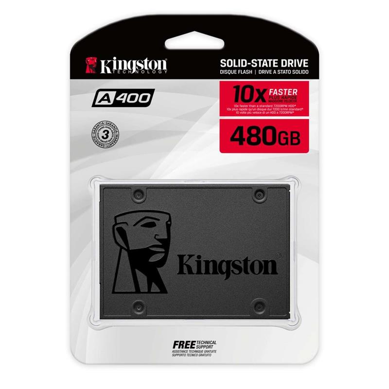 Disco Interno SSD KINGSTON A400 480GB 2.5