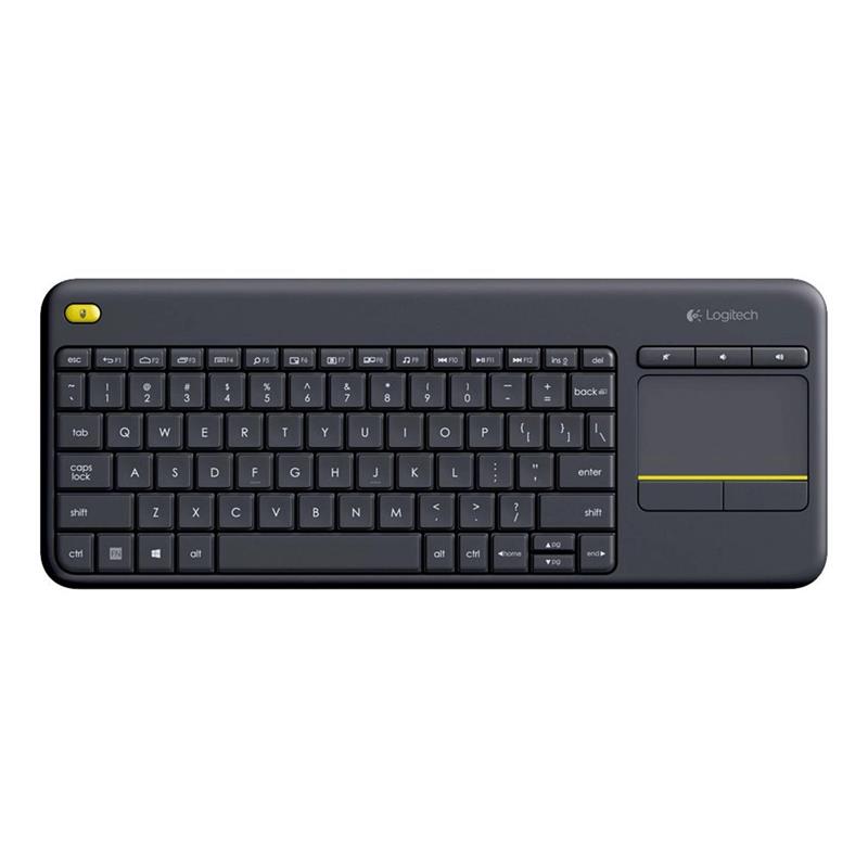 Teclado Inalámbrico LOGITECH K400 Plus Negro