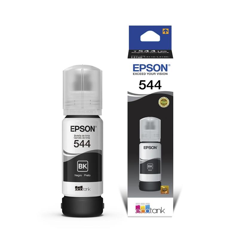Botella de Tinta Epson 544 Negra