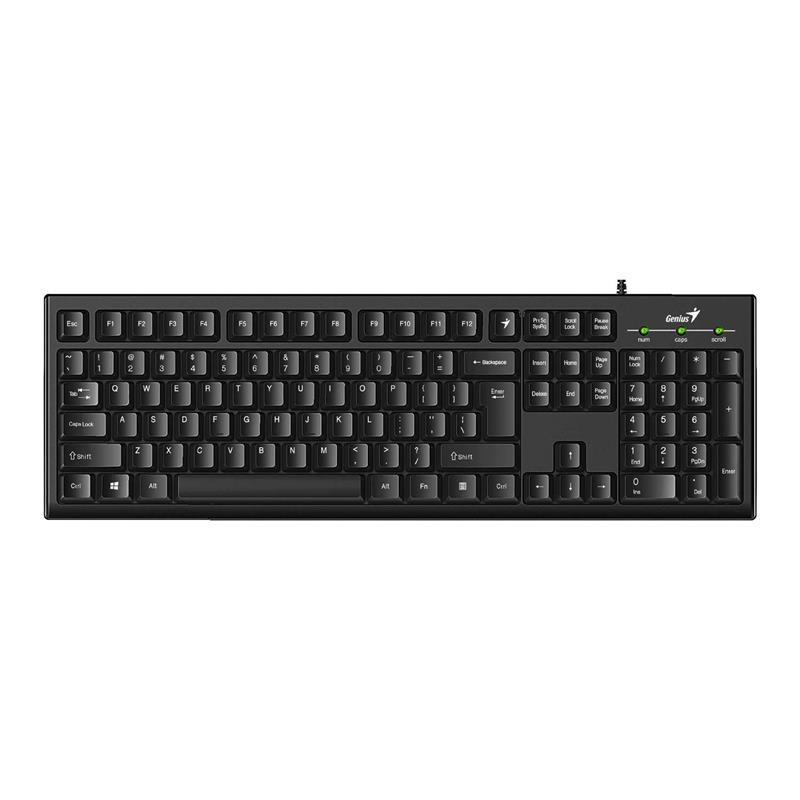 Teclado c/Cable GENIUS KB-100 Negro