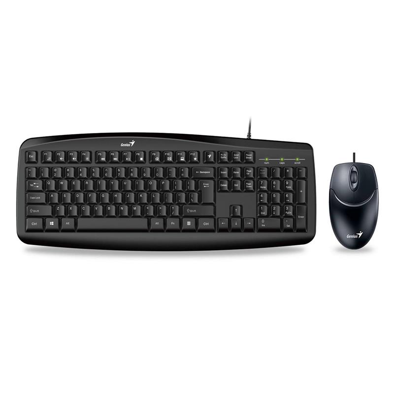 Teclado y Mouse Inalámbrico GENIUS Smart KM-200 Negro